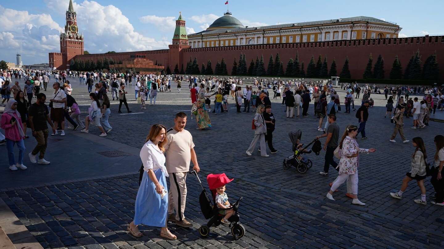 Russia's population is getting smaller and older. Putin sees that as a national security threat