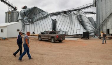 A rare EF5 tornado was confirmed in North Dakota with winds over 200 mph