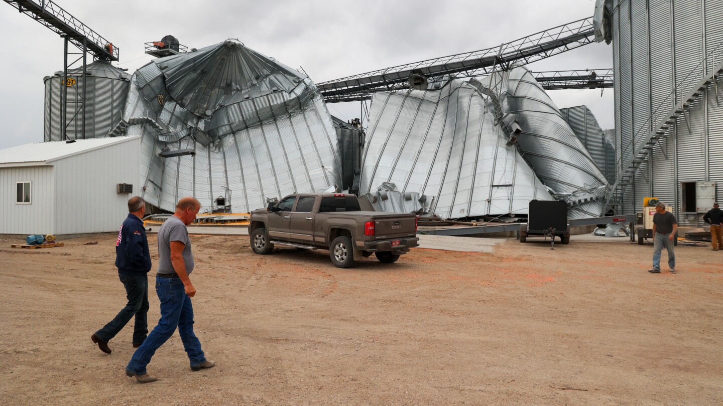 A rare EF5 tornado was confirmed in North Dakota with winds over 200 mph