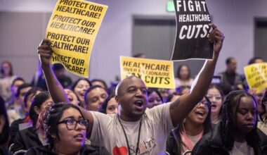 L.A.'s healthcare workers fight for affordable healthcare