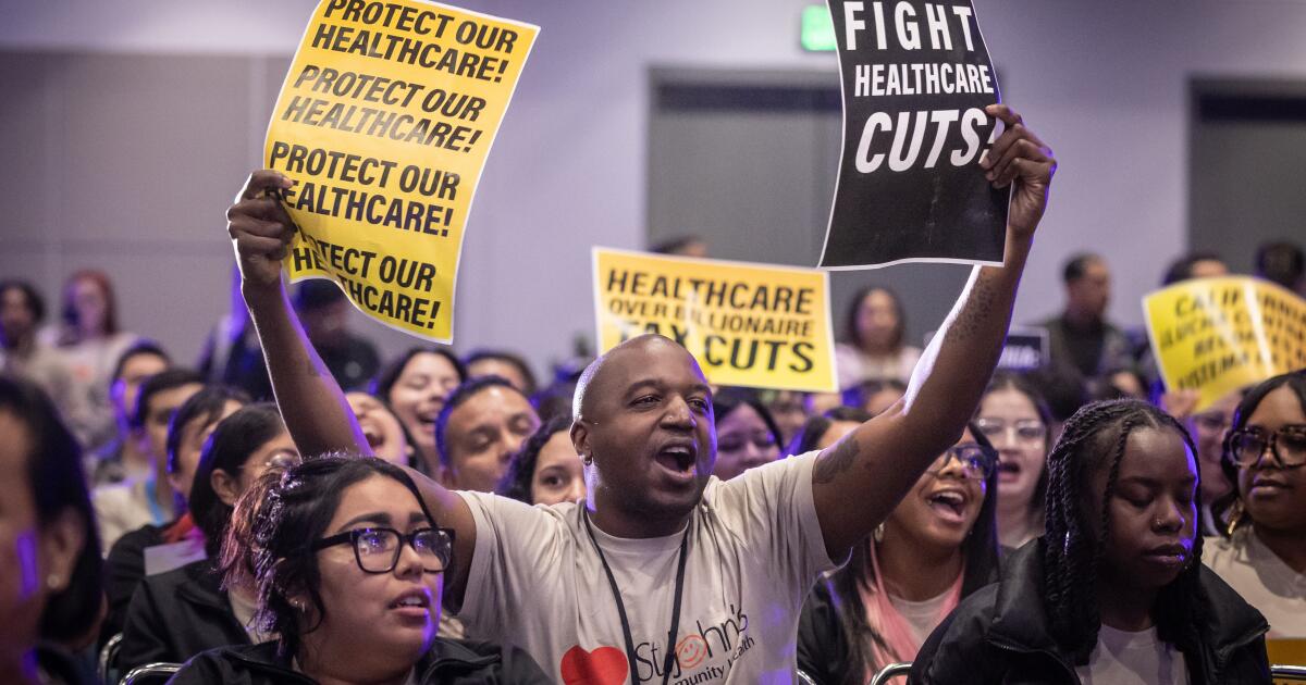 L.A.'s healthcare workers fight for affordable healthcare