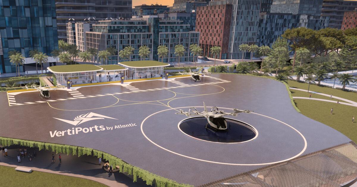 The hunt is on for flying taxi landing sites