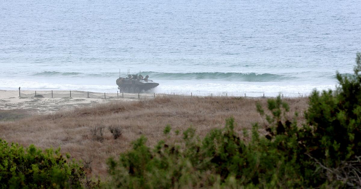 I-5 may be shut down due to concerns over live-fire military event at Camp Pendleton
