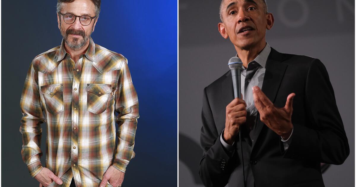 Obama talks of issues affecting California on Maron's final podcast