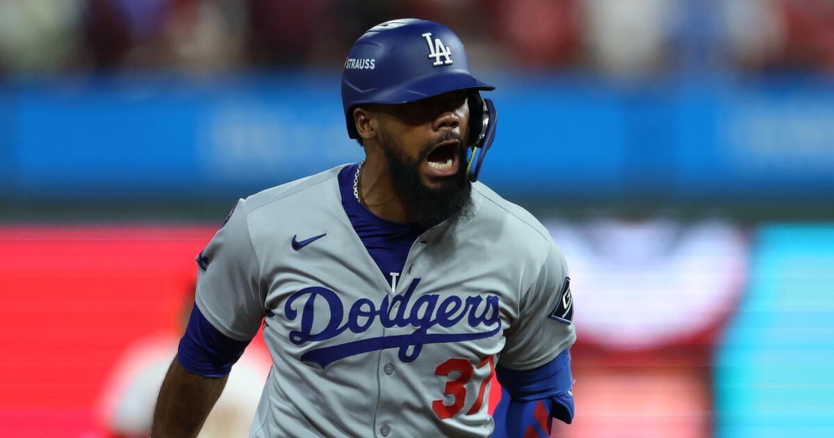 NLDS Game 1: Teoscar Hernández powers Dodgers to win over Phillies