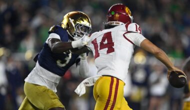USC turnovers doom Trojans during loss to rival Notre Dame