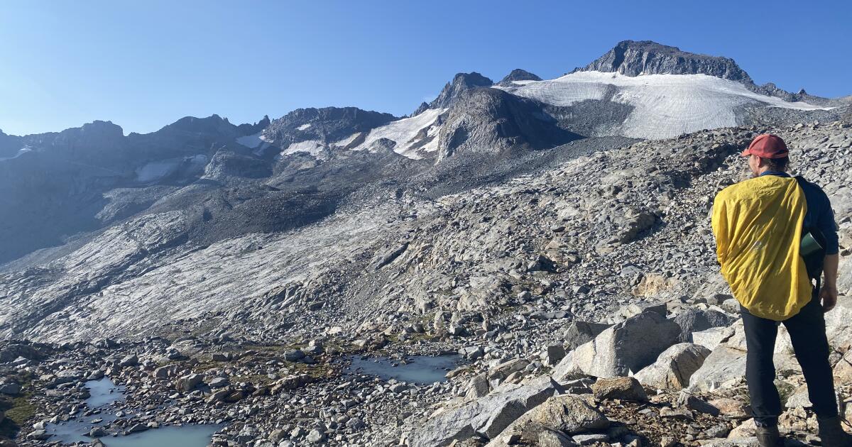 The remaining glaciers of California's Sierra Nevada are vanishing