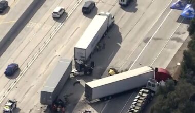 21-year-old driver suspected of causing fiery 10 Freeway crash