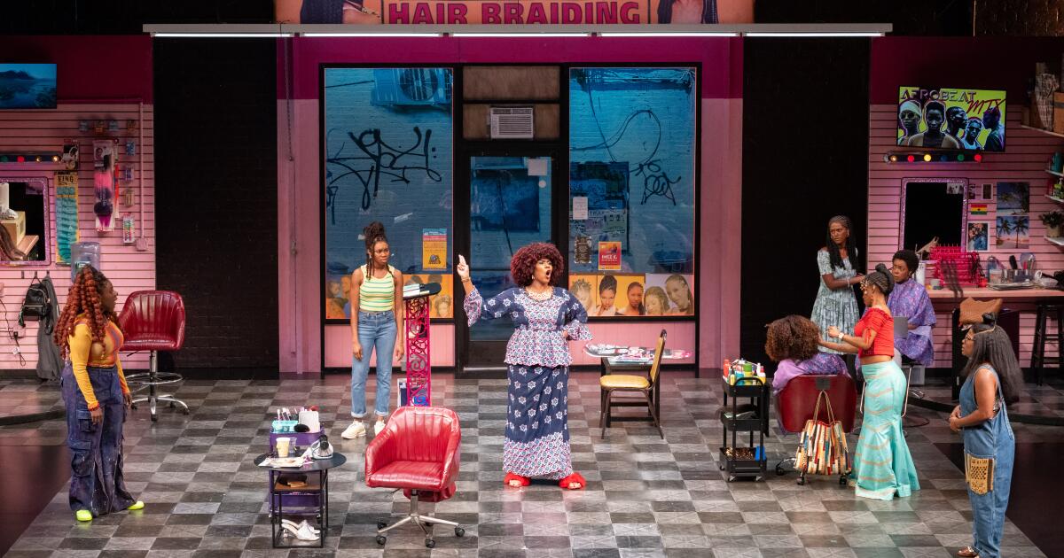 'Jaja's African Hair Braiding' review: Comedy packs a political punch