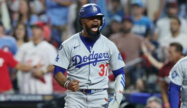 Dodgers lean on big inning to defeat Phillies and take 2-0 NLDS lead