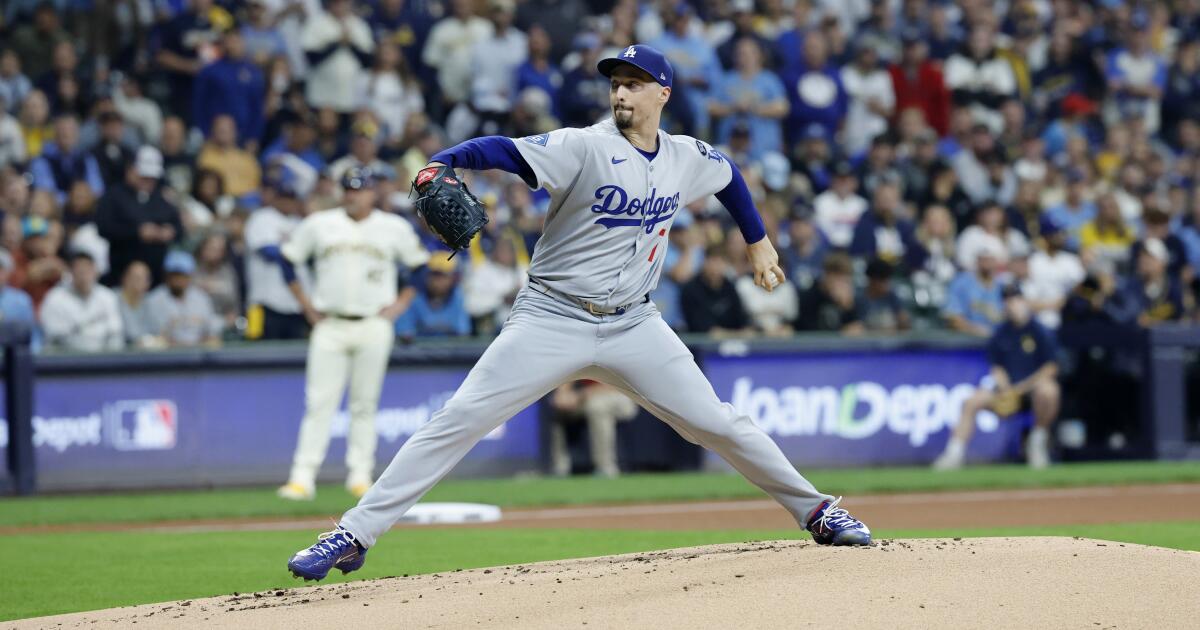 Dodgers vs. Brewers Game 1 live updates, watch, score, highlights