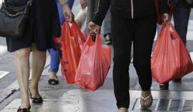 Plastic bags sold in California stores aren't actually recyclable, Bonta says