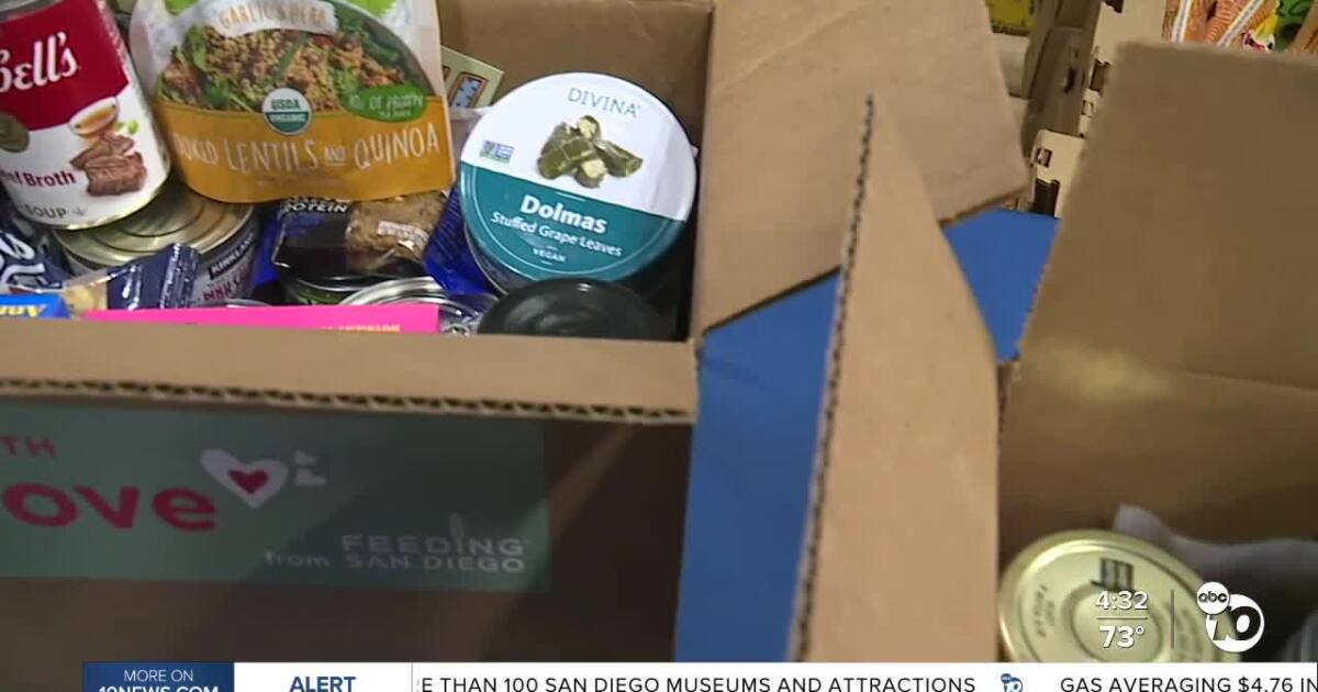 San Diego organizations prepare emergency aid for military families
