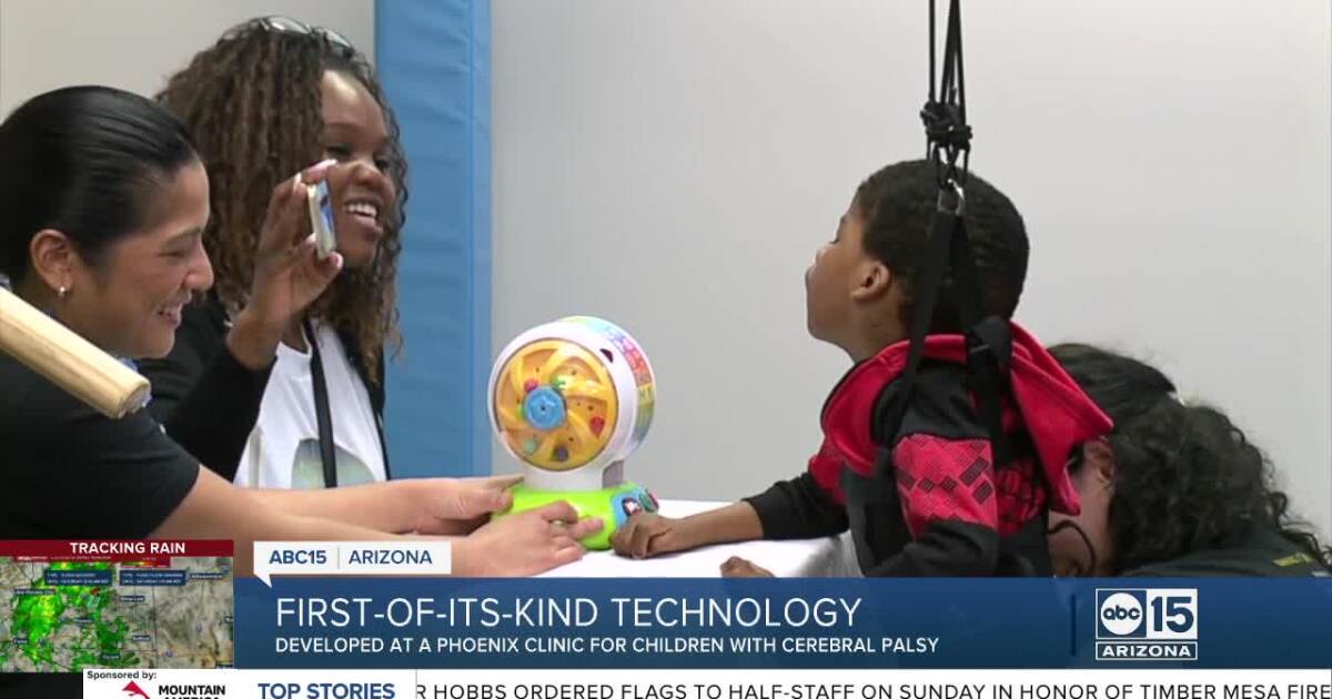 Phoenix clinic unveils robotic trainer for infants, toddlers with cerebral palsy