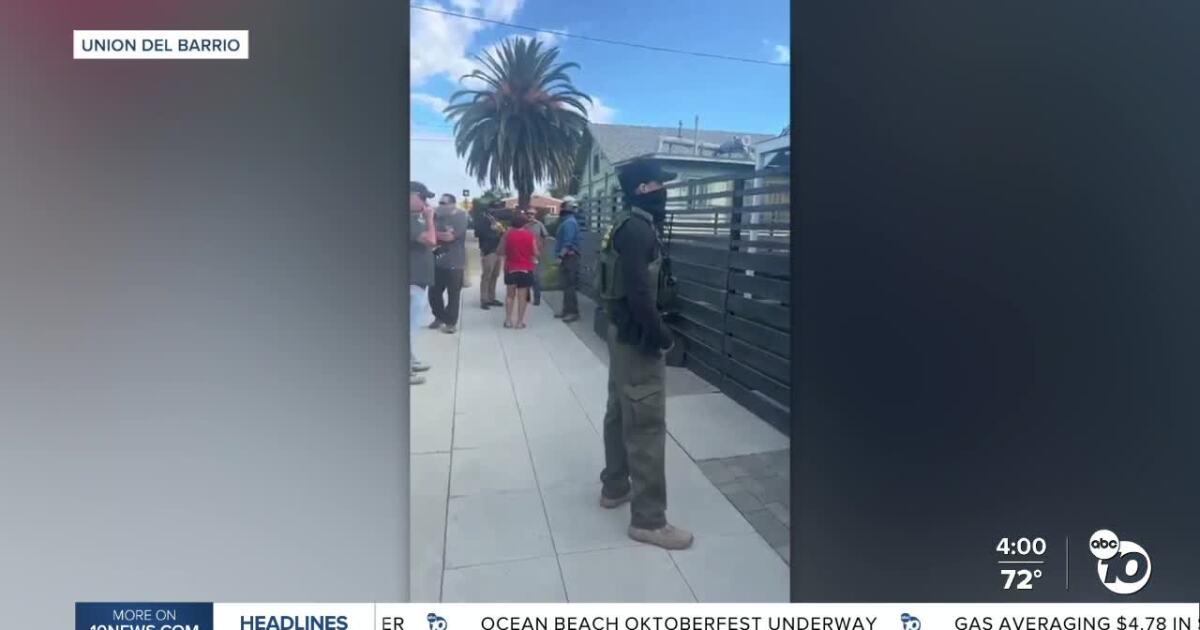 Federal immigration operations target San Diego neighborhoods
