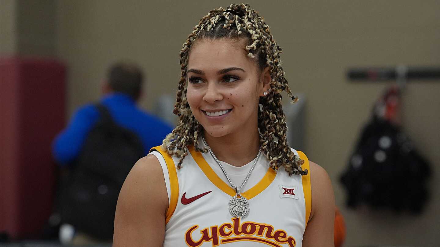 Influencer-point guard Jada Williams brings million-plus followers along with her to No. 14 Iowa St
