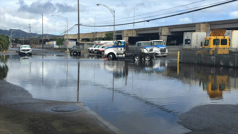 Minor coastal flooding expected on all isles during morning high tides