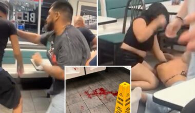 Order mix-up sparks bloody 7-person brawl inside Texas Whataburger