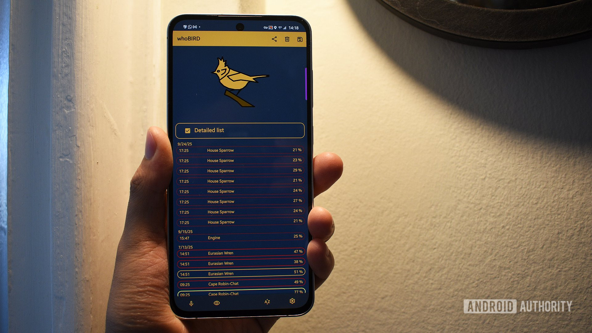 whobird unusual android app 1