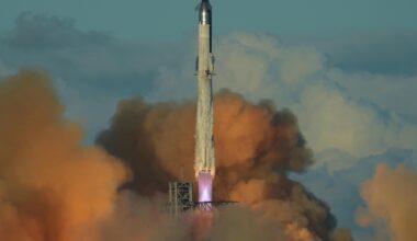 SpaceX launches the 11th test flight of mega Starship rocket