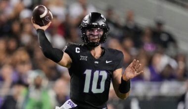 Josh Hoover accounts for 5 TDs as TCU beats Colorado 35-21 in Deion Sanders' return to Fort Worth