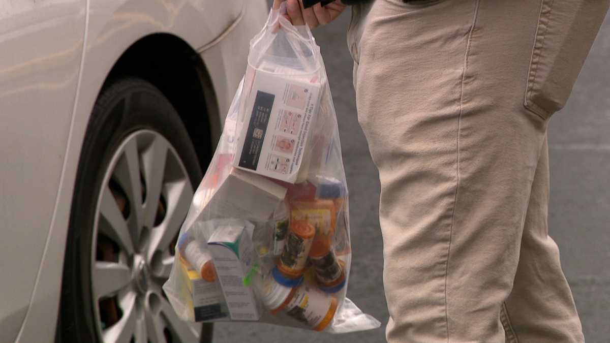 LMPD collects over 1,000 pounds of unused prescription medication on National Drug Take Back Day