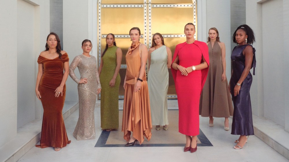 WTA top eight players official portrait.