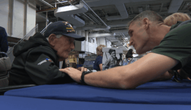 USS Midway Museum holds meet & greet with WW2 veterans – NBC 7 San Diego
