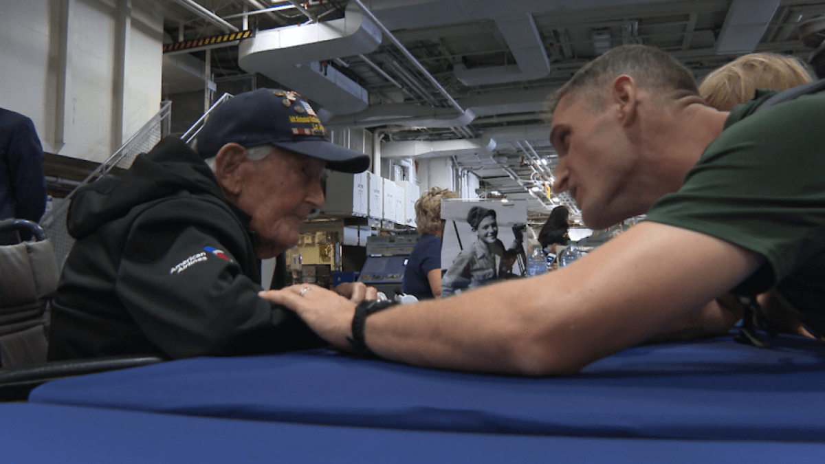 USS Midway Museum holds meet & greet with WW2 veterans – NBC 7 San Diego