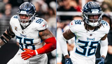 Injury Updates on Titans DT Jeffery Simmons, CB L'Jarius Sneed
