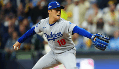 Brewers vs. Dodgers score: Yoshinobu Yamamoto throws rare complete game as L.A. goes up 2-0 in NLCS