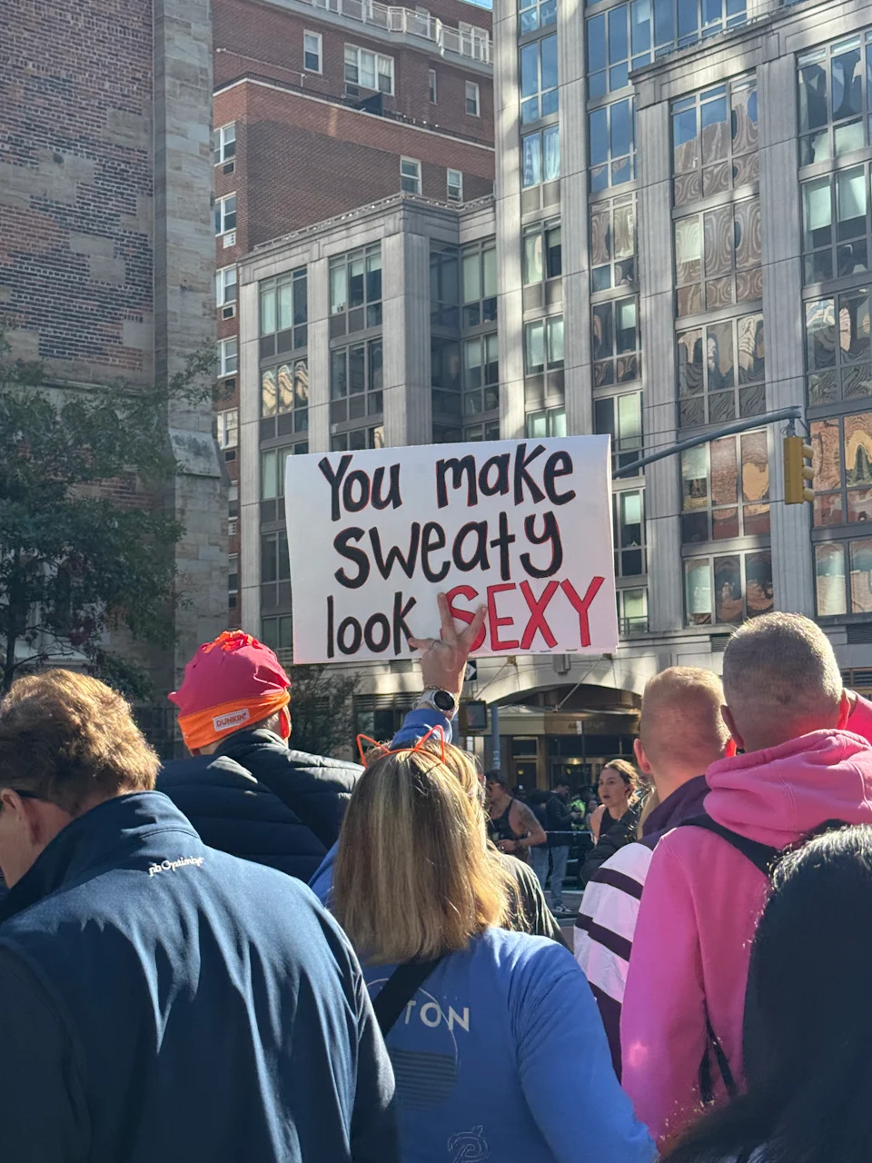 The best and funniest signs of the 2025 New York City Marathon