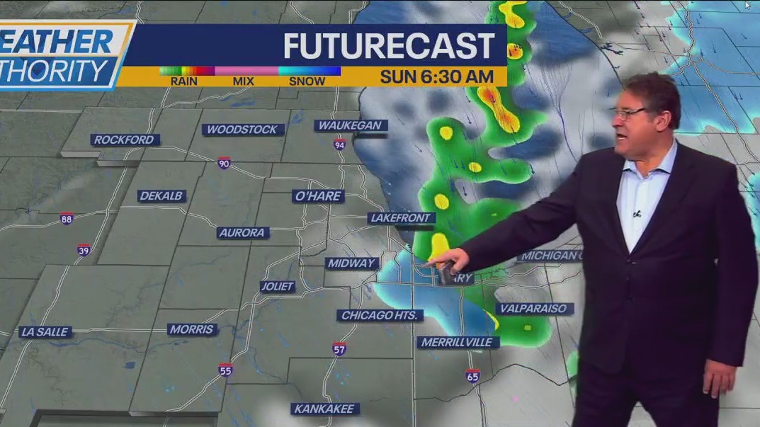 Chicago weather: Where is the first snow chance of the season in our area?