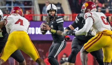 After One Start, Nebraska’s TJ Lateef Ranks 44th Among Power 4 Quarterbacks