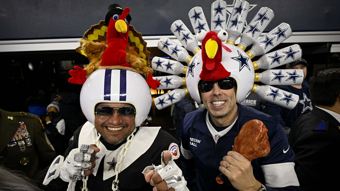 Dallas Cowboys' all-time Thanksgiving record, full list of results