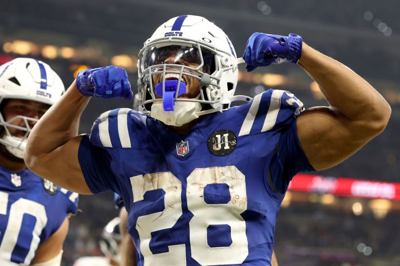 Jonathan Taylor and the Indianapolis Colts are flying this year.
