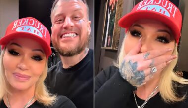 Bunni Xo Teases Jelly Roll Shaving His Beard with Her Reactions on Video in Real Time