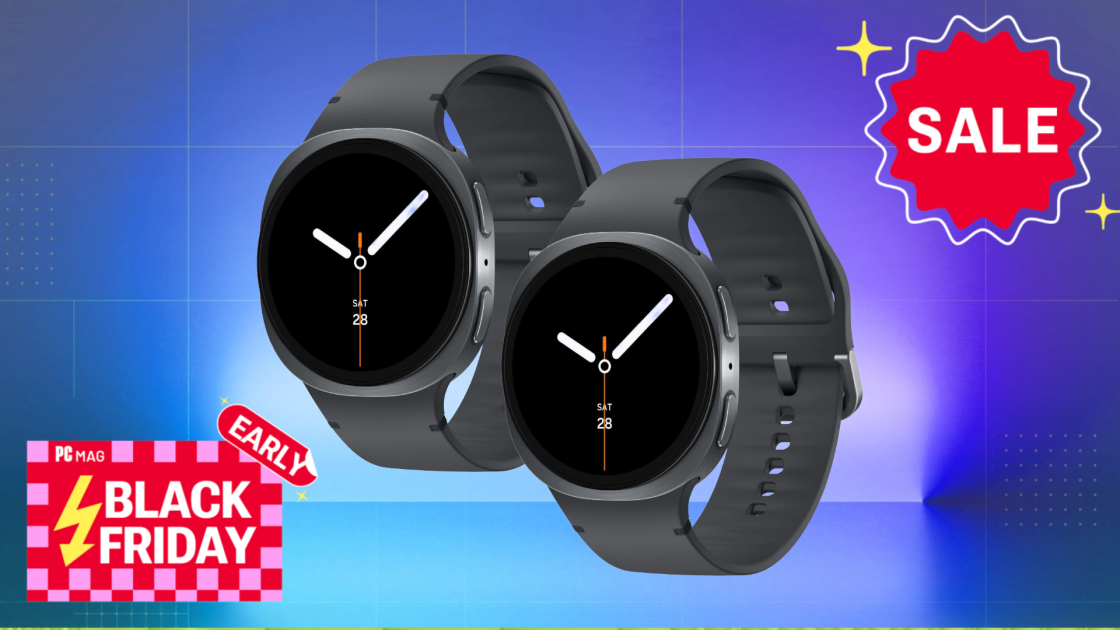 Stellar Savings: The Samsung Galaxy Watch 8 Is Now 26% Off for Black Friday