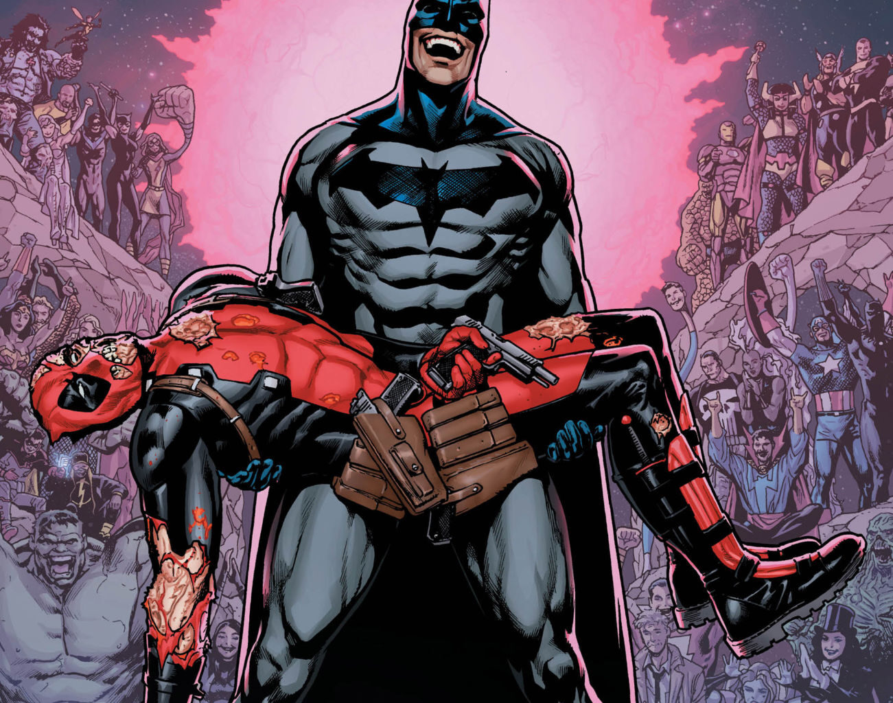 Cover image for Batman/Deadpool #1