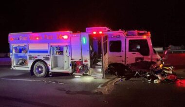 Suspected drunk driver arrested after colliding with Fort Worth fire truck
