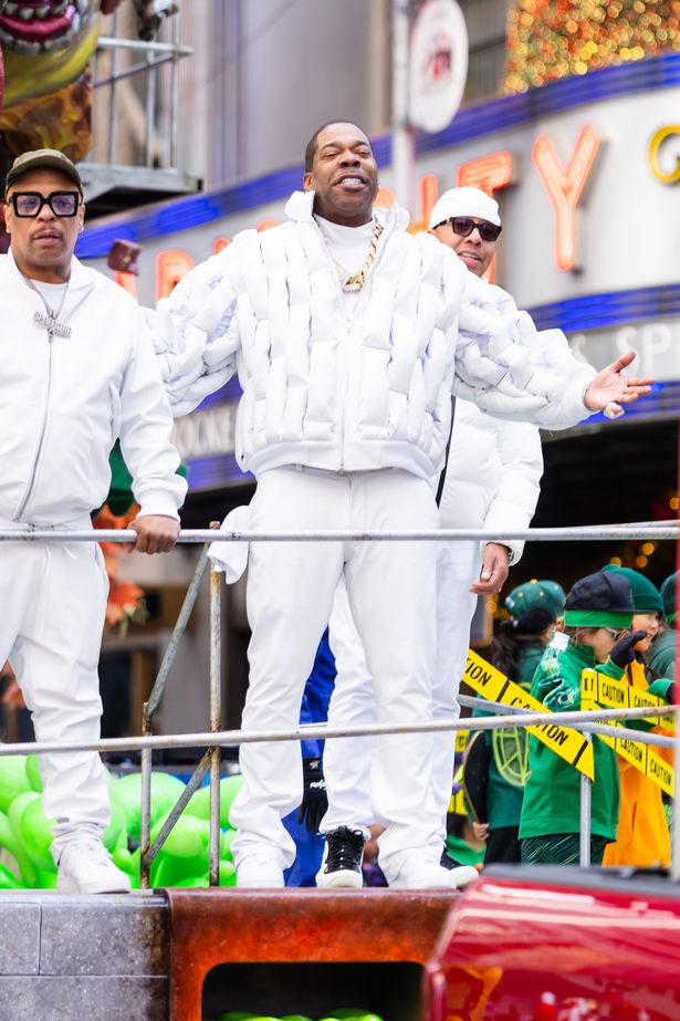 Busta Rhymes attends the 2025 Macy's Thanksgiving Day Parade 