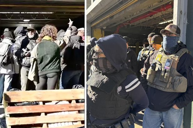 NYC Canal Street ice