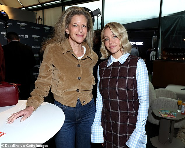 Kerry Kohansky-Roberts and Sydney Sweeney at Deadline Contenders Film: Los Angeles