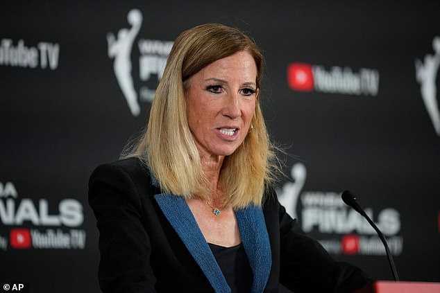 WNBA Commissioner Cathy Engelbert previously said she was optimistic about the deal