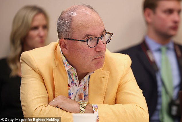 My firm Wedbush Securities, where I am the global head of tech research, tracks businesses which have begun integrating AI into the way they do business. (Pictured: Dan Ives in 2025)