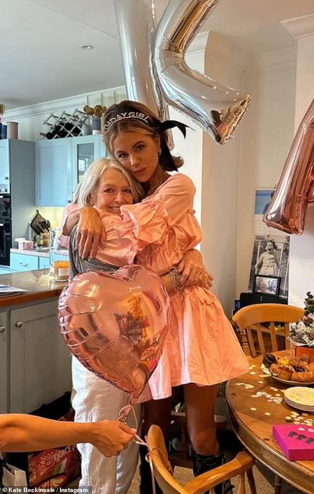 Kate lost her beloved mother Judy Loe to cancer in July, 18 months after the death of Judy's second husband and Kate's stepfather Roy, who died in January 2024