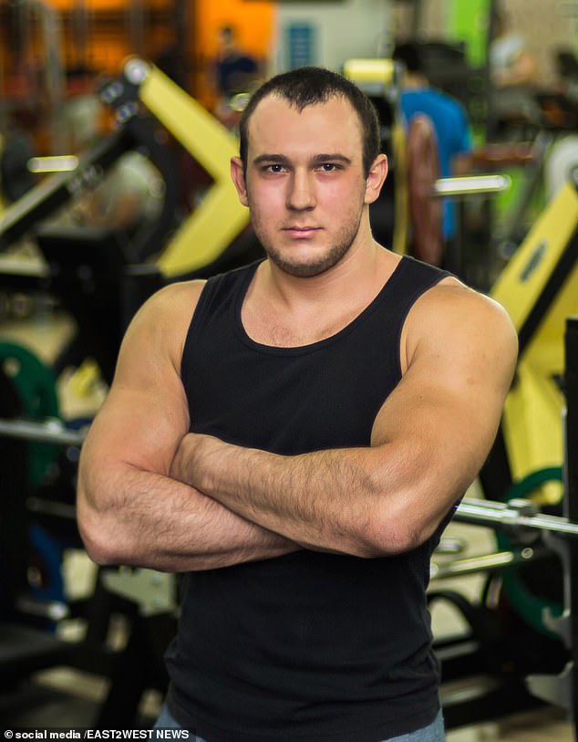 Three days later, he was laid to rest in Orenburg. Nuyanzin documented his dramatic weight gain online, showing his 'daily diet' to his thousands of followers on a Russian social media platform