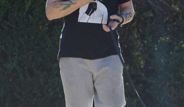 An actor who is known for starring in an 80s cult classic was seen on a rare outing in Los Angeles this week