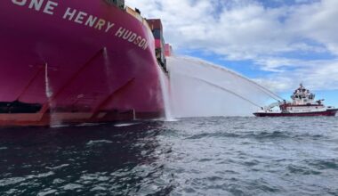 Trump administration silent on Port of Los Angeles containership fire