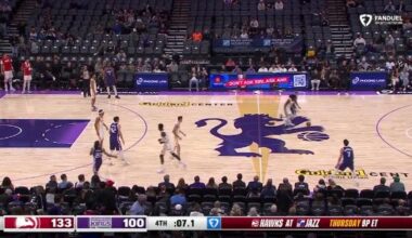 Jalen Johnson's double-double leads Hawks past Kings 133-100